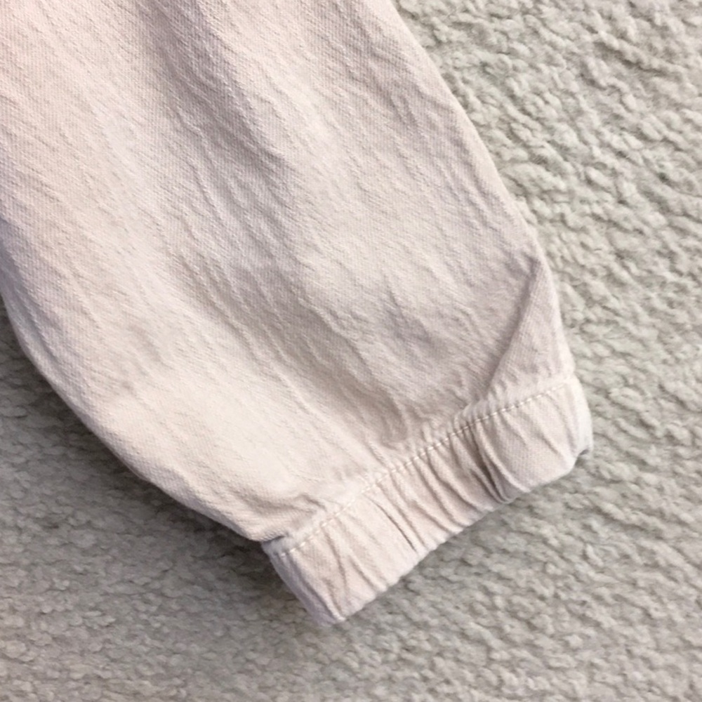 AE/“VANILLA CREAM LATTE” CANVAS COTTON TEXTURED JOGGER/NEW - Picture 8 of 11